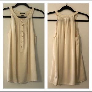 Theory Silk Halter Neckline A-line Top